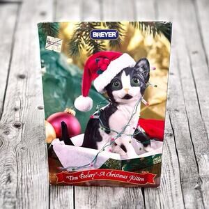 Breyer TOM FOOLERY 2003 "A CHRISTMAS KITTEN" Cat NEW IN BOX
